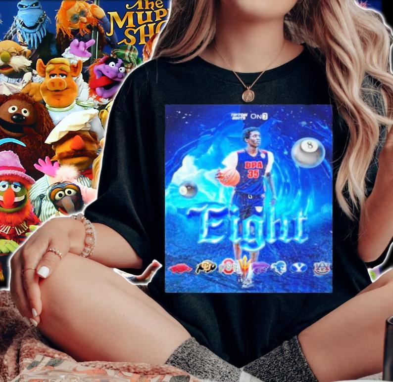 Tipton Edits On3 Eight Poster Shirt t-shirt