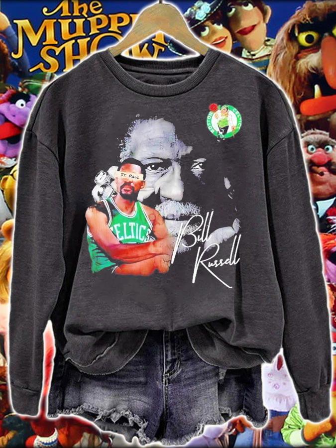 Vintage NBA Legend Bill Russell signature shirt t-shirt