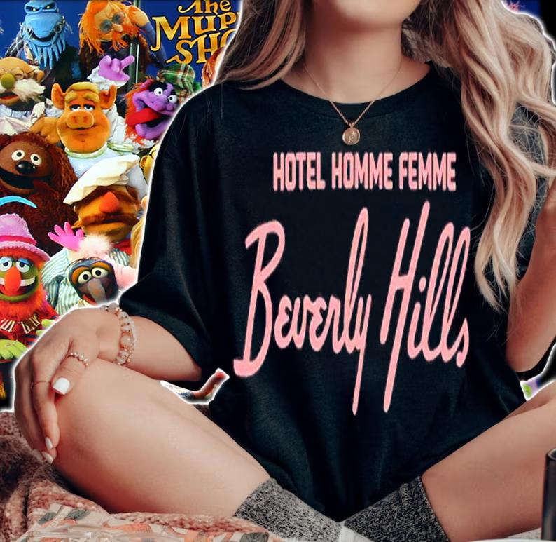 Yung Rnzl Homme Femme Hotel Homme Femme Beverly Hills Shirt t-shirt