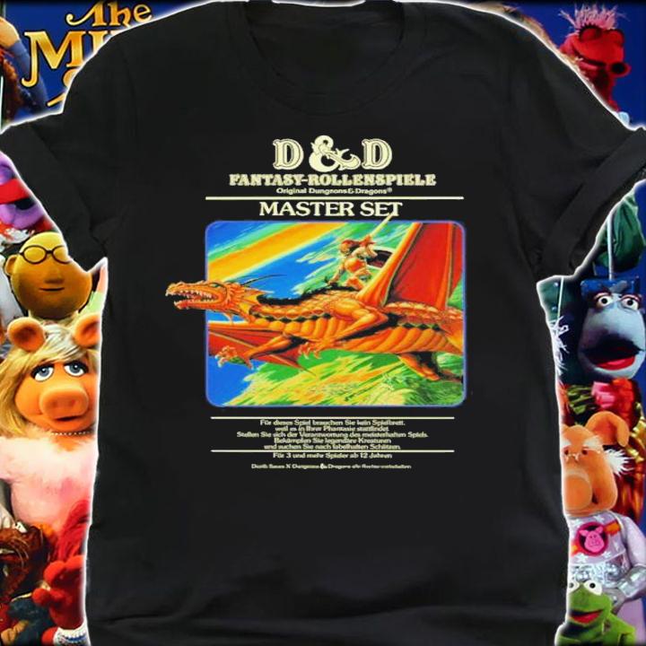 D And D Fantasy Rollenspiele Master Set Shirt t-shirt shirt