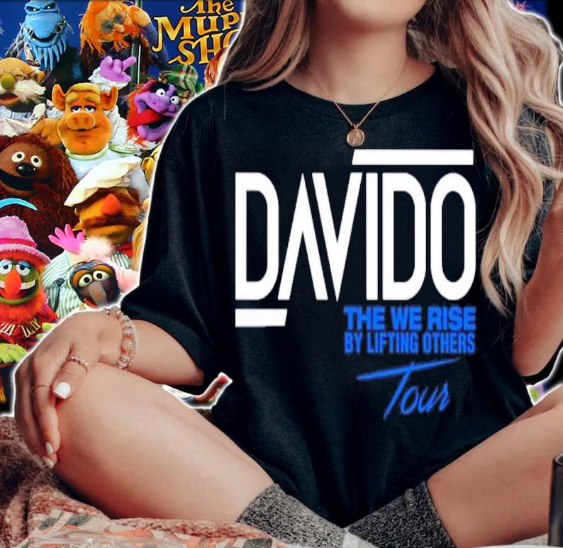 Davido The We Rise By Lifting Others Tour Shirt t-shirt woman shirt