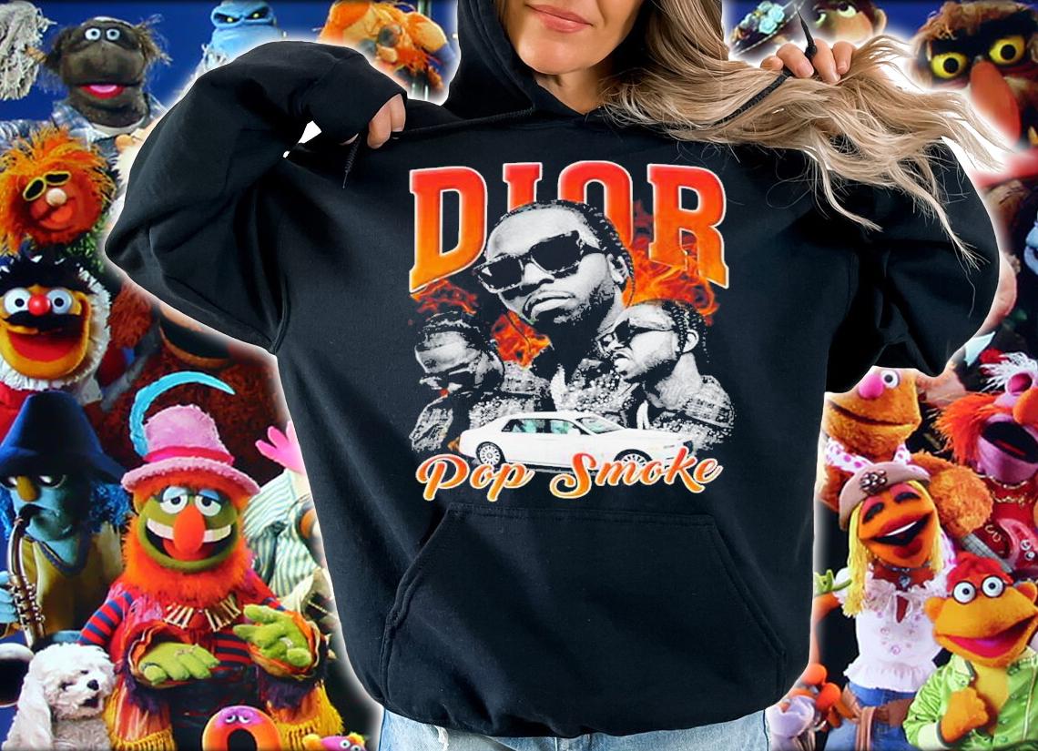 Dior Pop Smoke Vintage Retro Shirt t-shirt