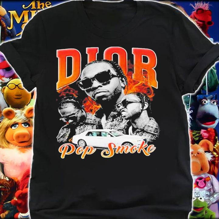 Dior Pop Smoke Vintage Retro Shirt t-shirt