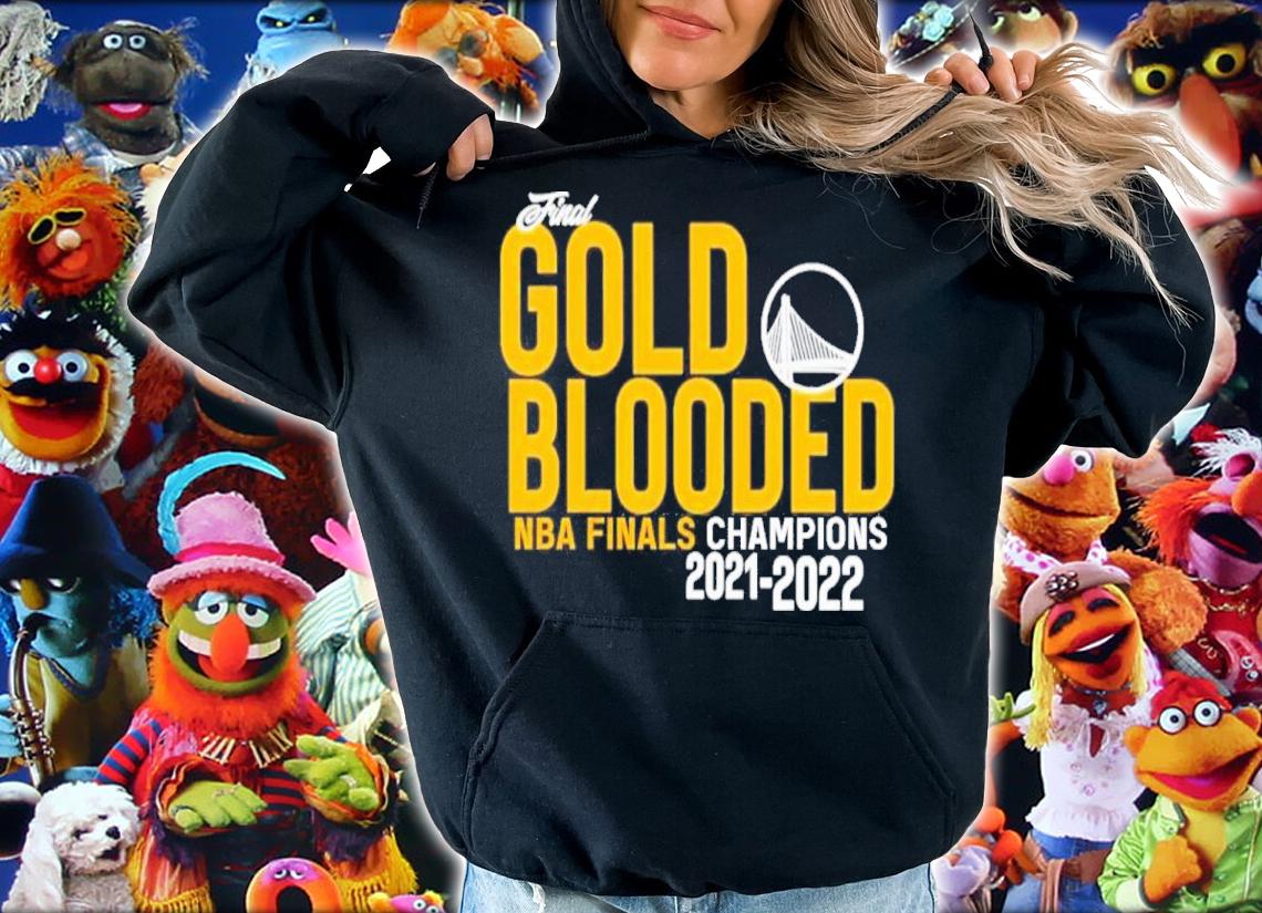 Finals Gold Blooded Golden State Warriors NBA Finals Champions 2022 Shirt t-shirt