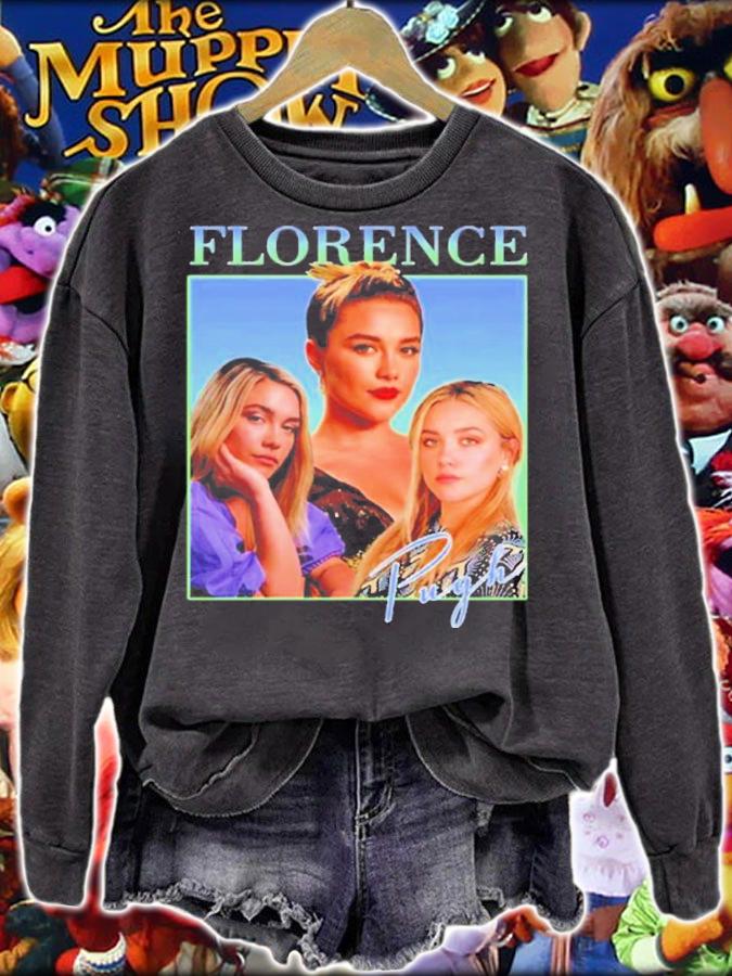 Florence Pugh Vintage Homage Shirt t-shirt
