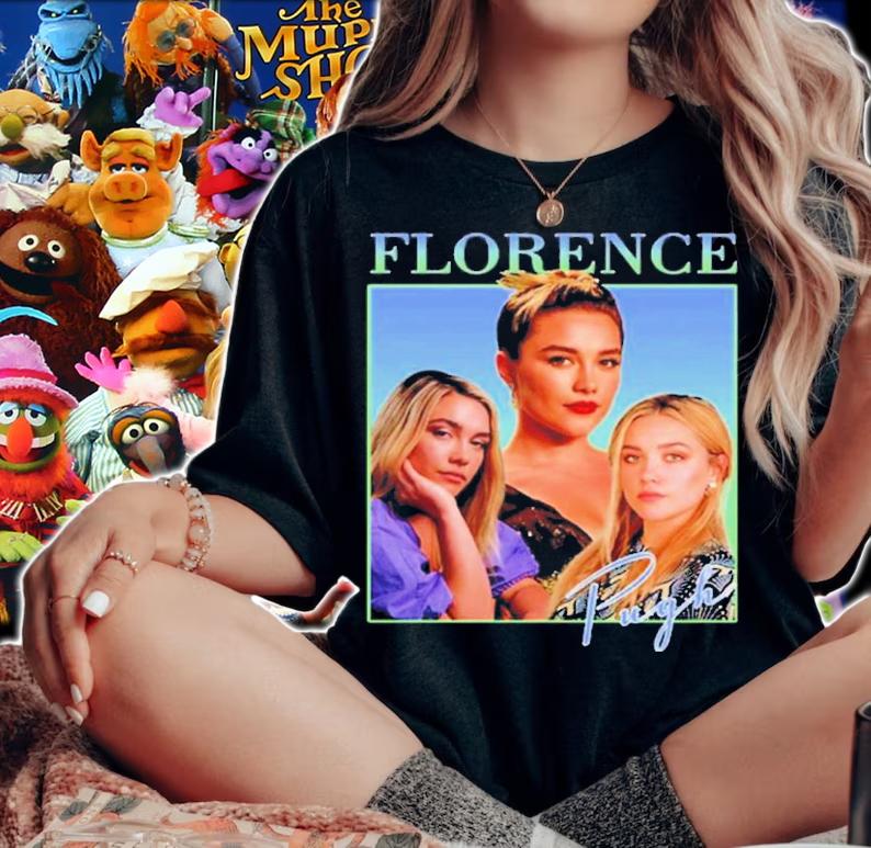 Florence Pugh Vintage Homage Shirt t-shirt