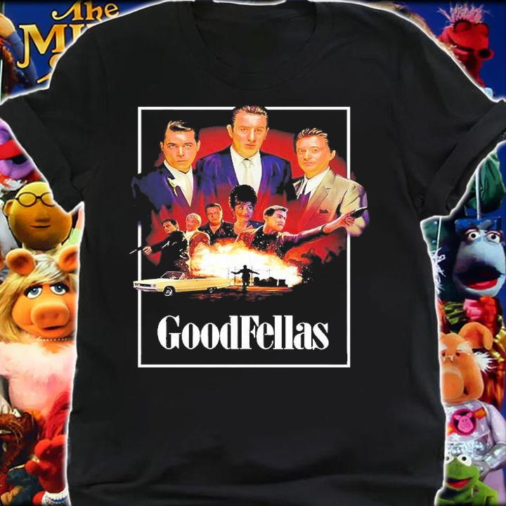 Goodfellas Movie Three Wise Men 90s Memory Ray Liotta Legend T-Shirt t-shirt shirt