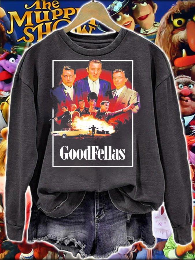 Goodfellas Movie Three Wise Men 90s Memory Ray Liotta Legend T-Shirt t-shirt sweatshirt