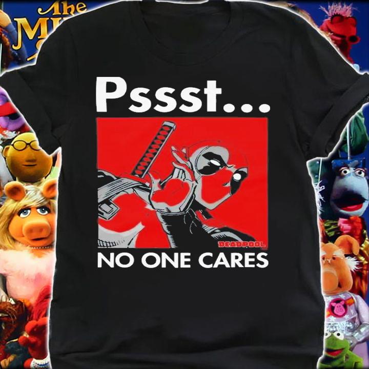 Gwen Stacy Pssst No One Cares T-Shirt t-shirt