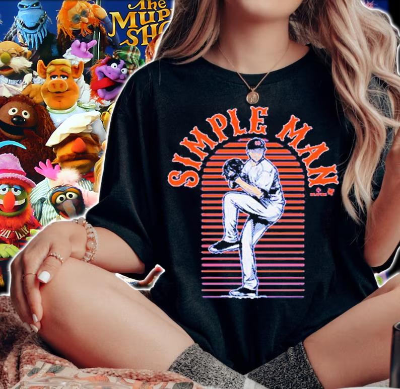 Jacob Degrom Simple Man Shirt t-shirt