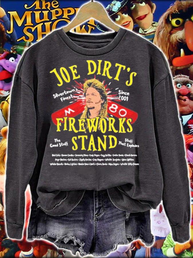 Joe Dirt's Fireworks Stand Silvertown's Finest Since 2001 Shirt t-shirt