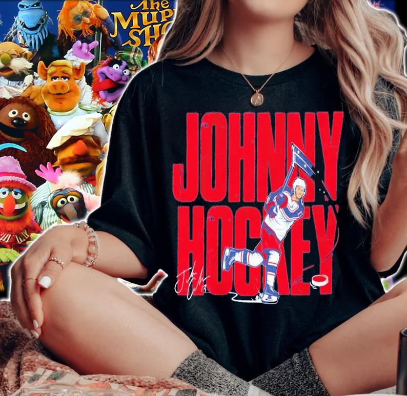 Johnny Gaudreau Johnny Hockey T-Shirt t-shirt