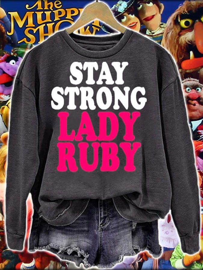 Justice For Lady Ruby Stay Strong Lady Ruby Shirt t-shirt