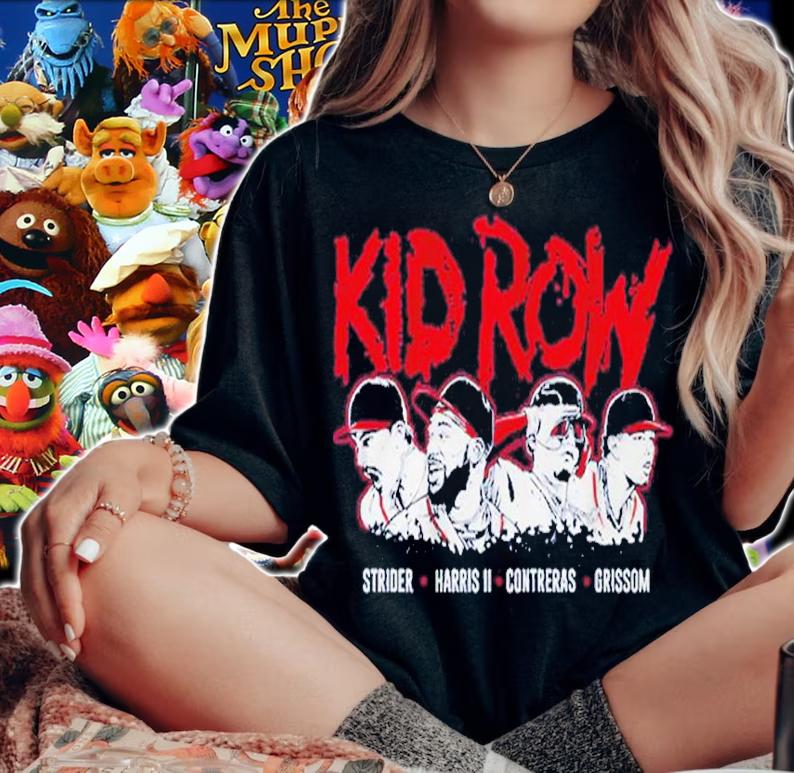 Kid Row Atlanta Strider Harris II Contreras Grissom Shirt t-shirt