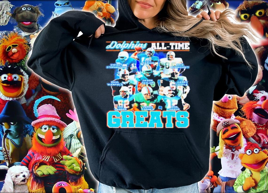 Miami Dolphins All Time Greats Composite T-Shirt t-shirt