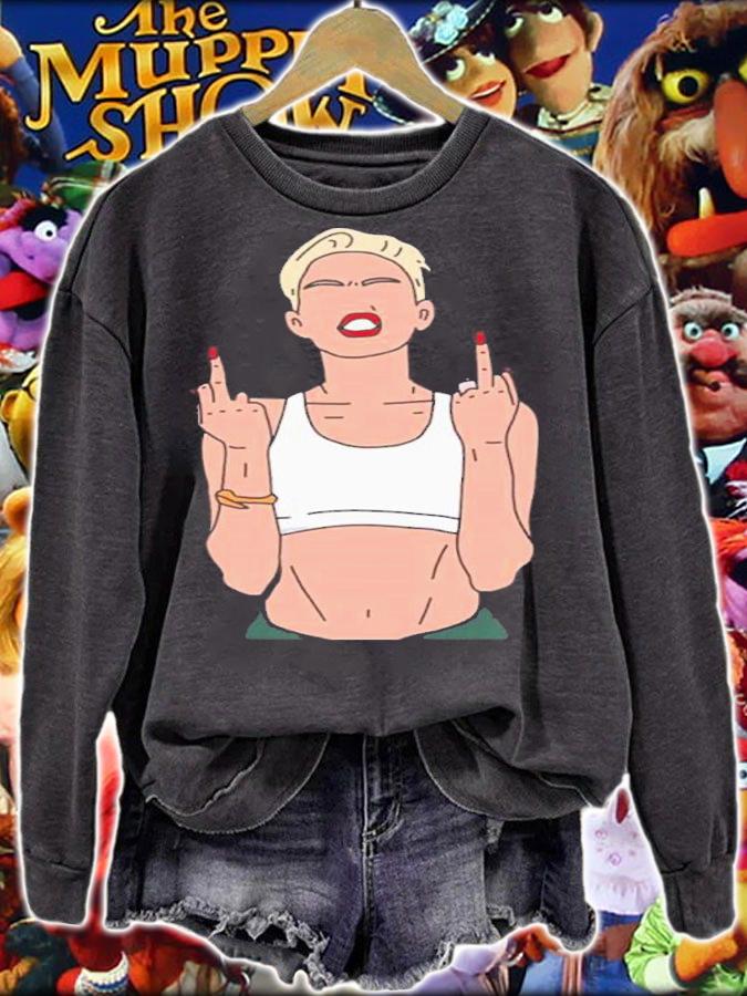 Miley Fvck You Shirt t-shirt sweatshirt