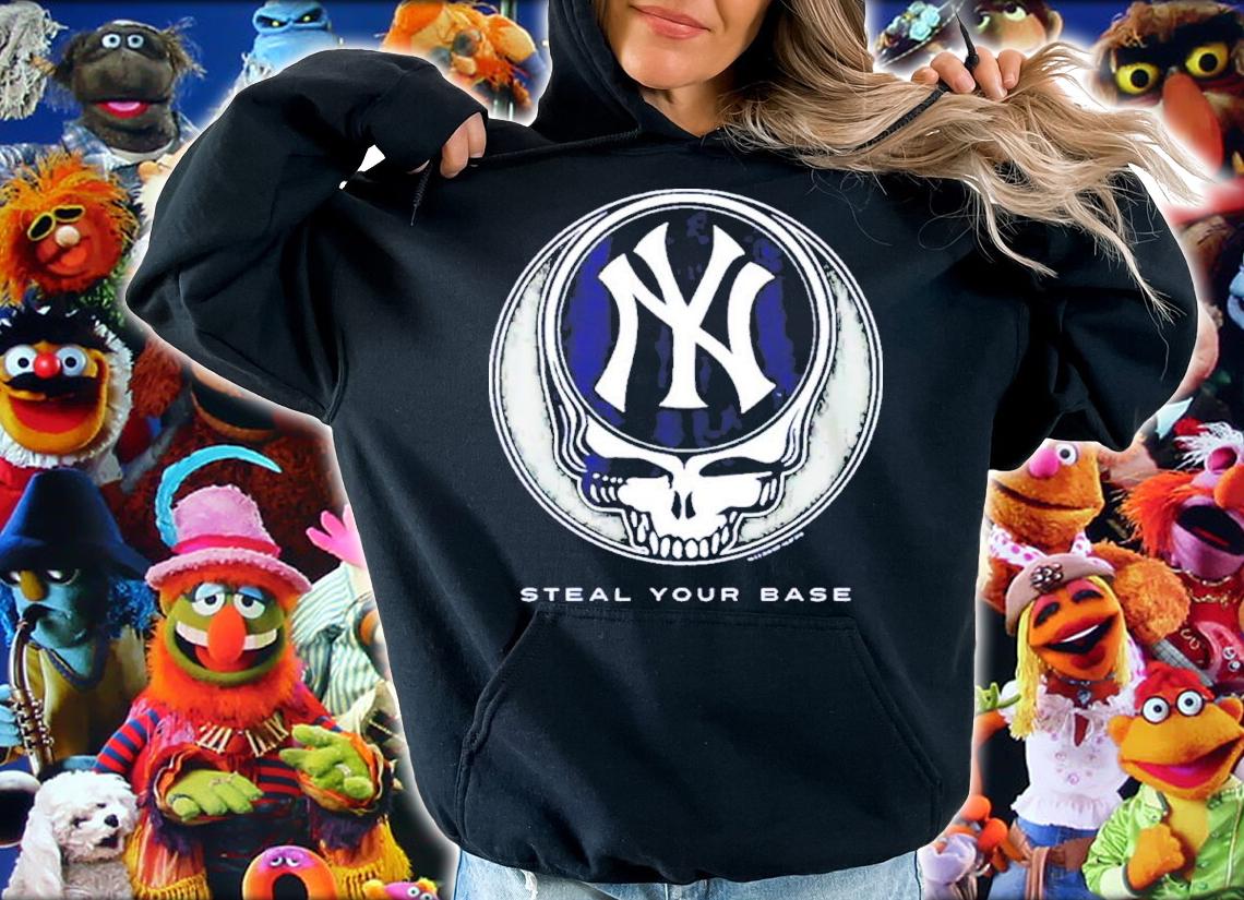 New York Yankees Grateful Dead Steal Your Base Shirt t-shirt