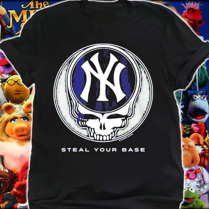 New York Yankees Grateful Dead Steal Your Base Shirt t-shirt