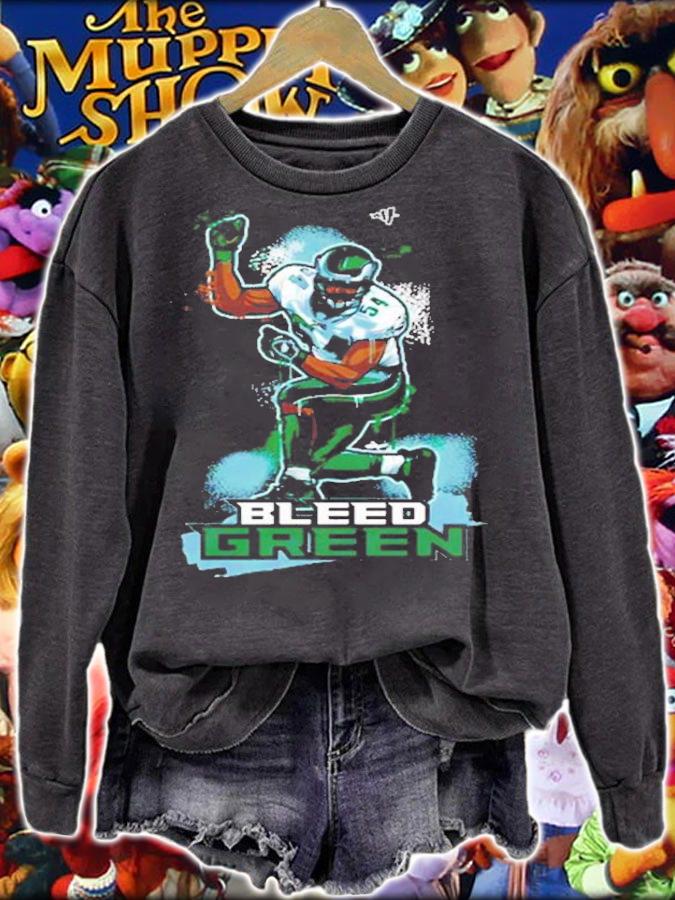 Nick Sirianni Bleed Green Jeremiah Trotter Shirt t-shirt sweatshirt