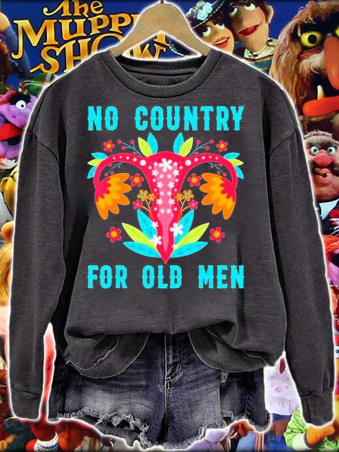 No Country For Old Men Our Uterus Our Choice Feminist Rights Shirt t-shirt