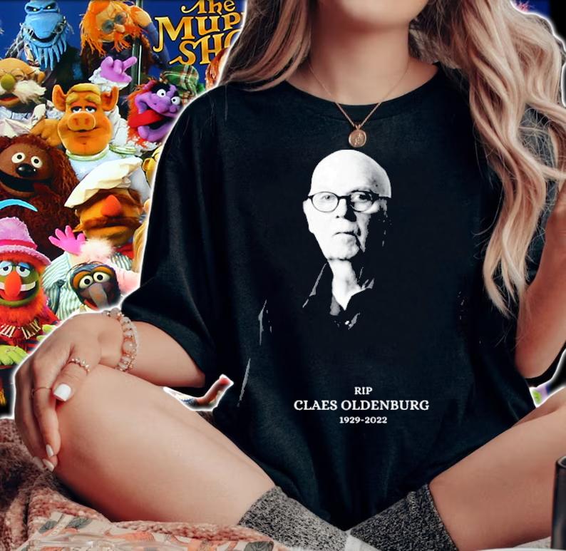 RIP Claes Oldenburg 1929-2022 T-Shirt t-shirt