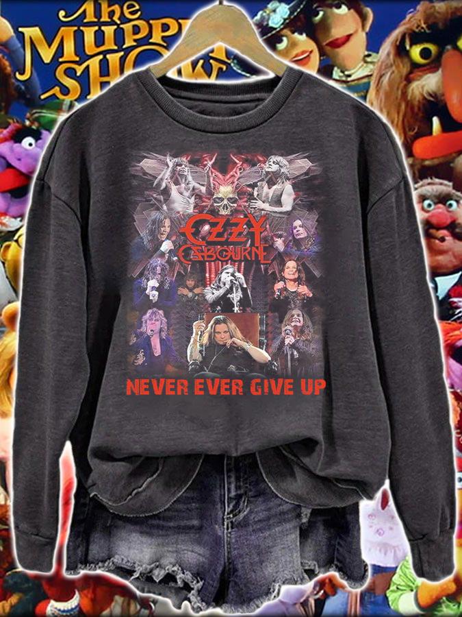 Ozzy Osbourne Never Ever Give Up t-shirt