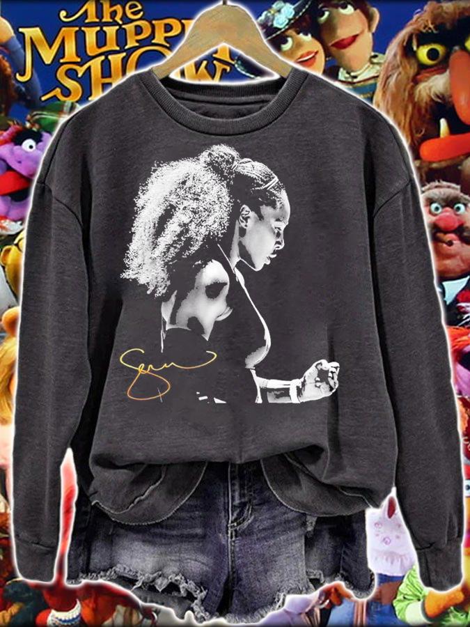 Serena Williams Fitted Scoop shirt t-shirt sweatshirt