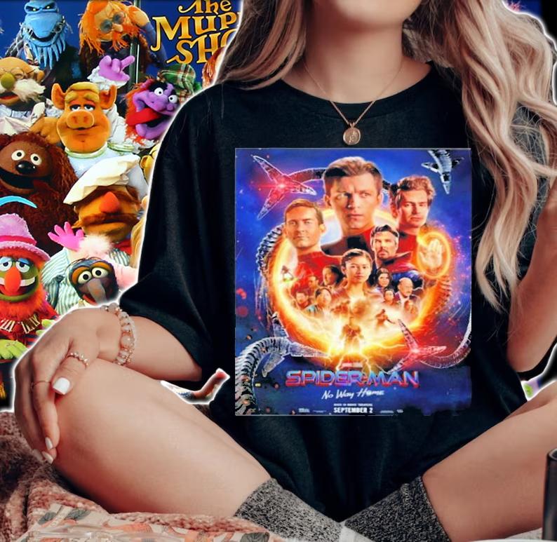 Spider-Man Movie No Way Home New T-Shirt t-shirt woman shirt