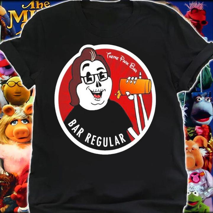 Theme Park Bar Spooky Park Bar- Red shirt t-shirt