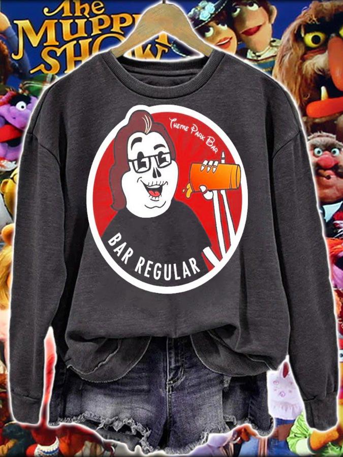 Theme Park Bar Spooky Park Bar- Red shirt t-shirt