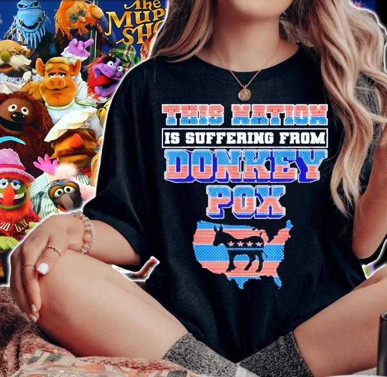This Nation Is Suffering From Donkey Pox Trump 2024 Shirt t-shirt