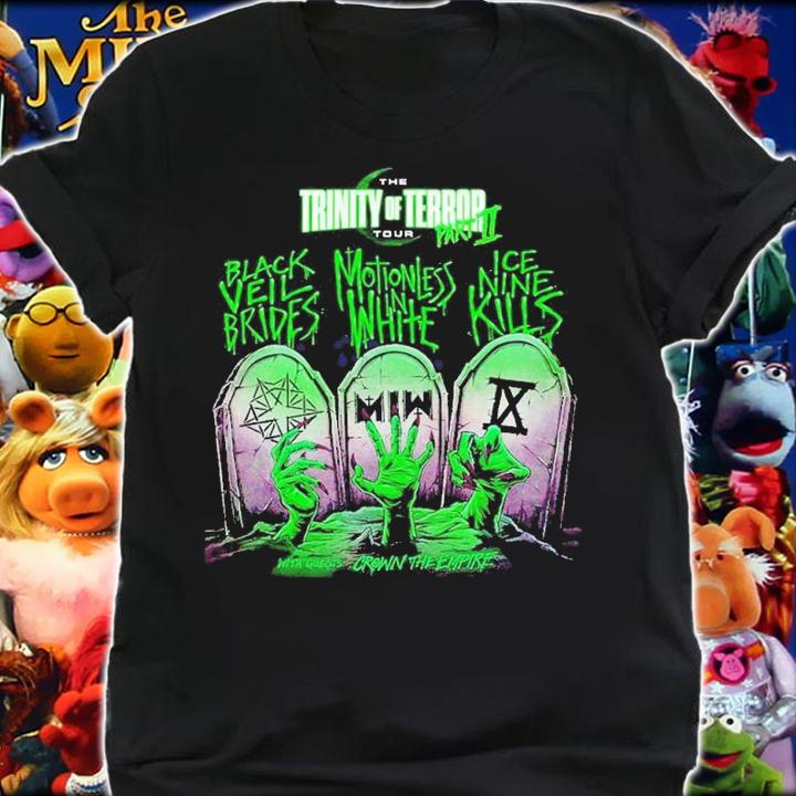 Trinity Of Terror Tour Part 2 Concert 2022 shirt t-shirt