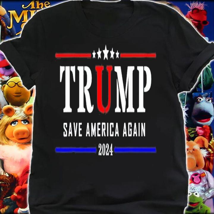 Trump Save America Again 2024 Trump President Election T-Shirt t-shirt