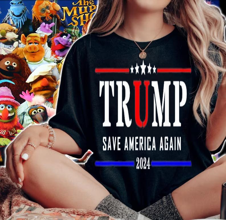 Trump Save America Again 2024 Trump President Election T-Shirt t-shirt
