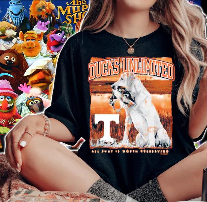 Tennessee Ducks Unlimited Comfort Colors Bird Dog Shirt t-shirt