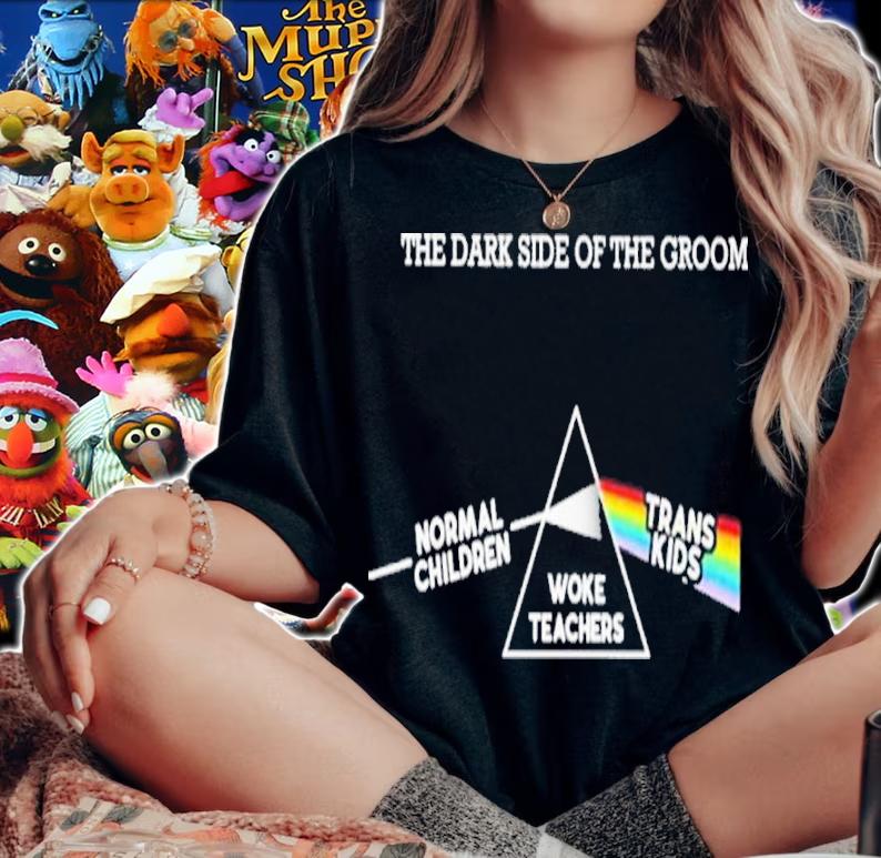 The Dark Side Of The Groom Normal Children Trans Woke Teachers Shirt t-shirt