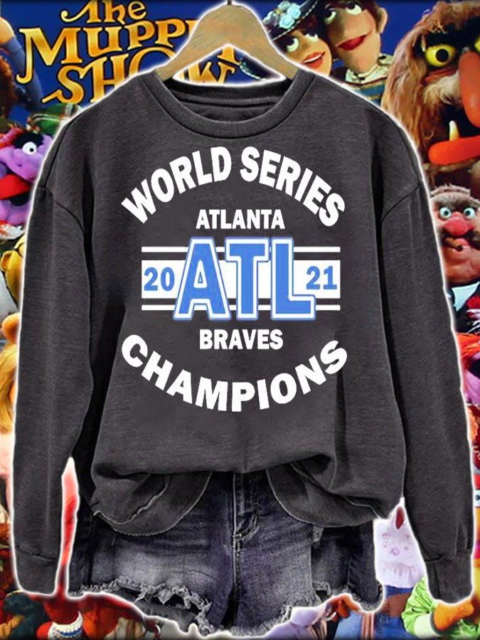 2021 Atlanta Braves World Series Champions T-Shirt t-shirt sweatshirt