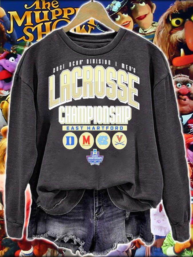 2021 NCAA Men's Lacrosse Division I Championship Semifinalists Tri-Blend shirt t-shirt sweatshirt