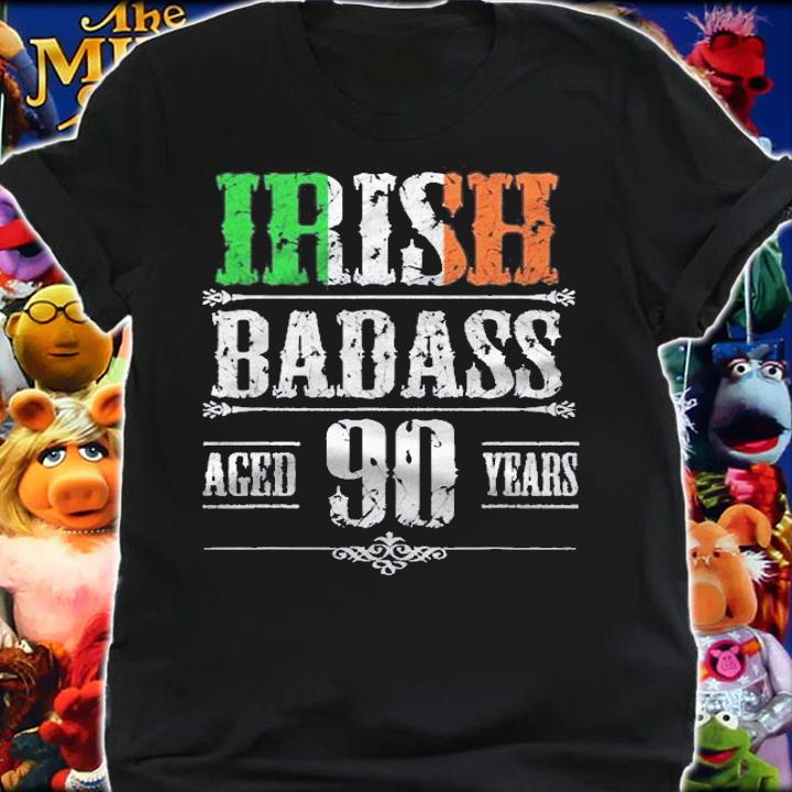 90Th Irish Birthday Gifts Present For 90 Years Old Shirt t-shirt