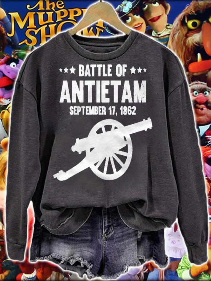 Antietam Civil War Battlefield Battle Of Sharpsburg Pullover Shirt t-shirt