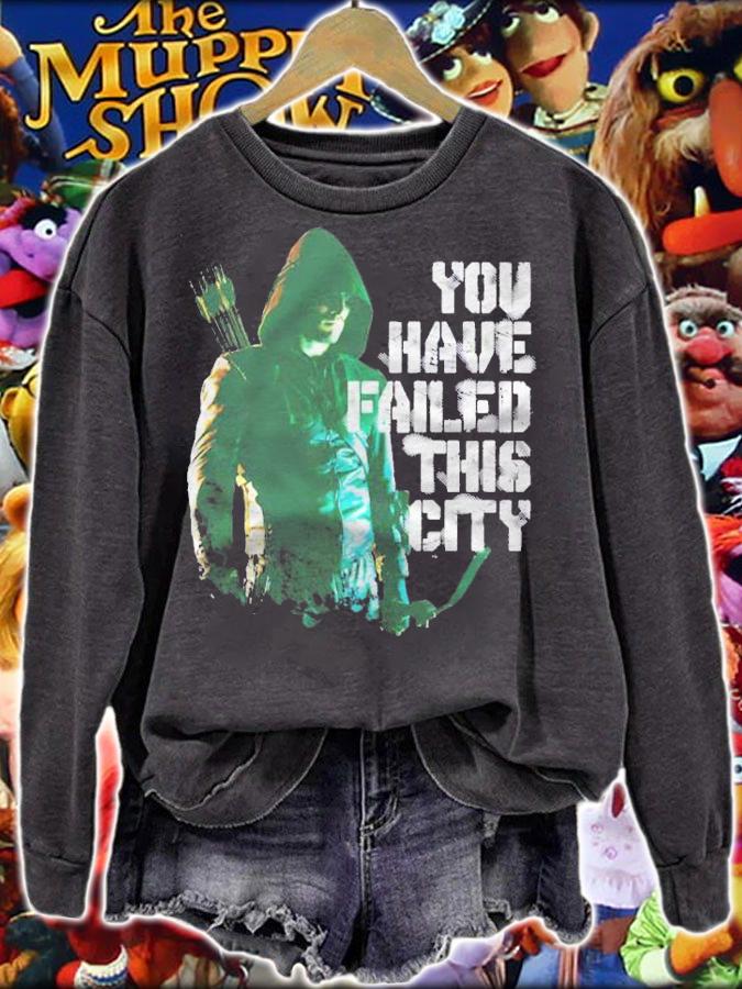 Arrow You Have Failed This City Shirt t-shirt