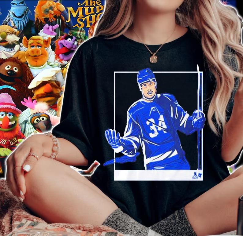 Auston Matthews Toronto Maple Leafs The Shrug Shirt t-shirt woman shirt