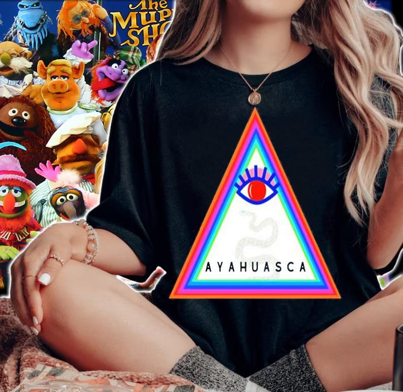 Ayahuasca Third Eye T-Shirt t-shirt woman shirt