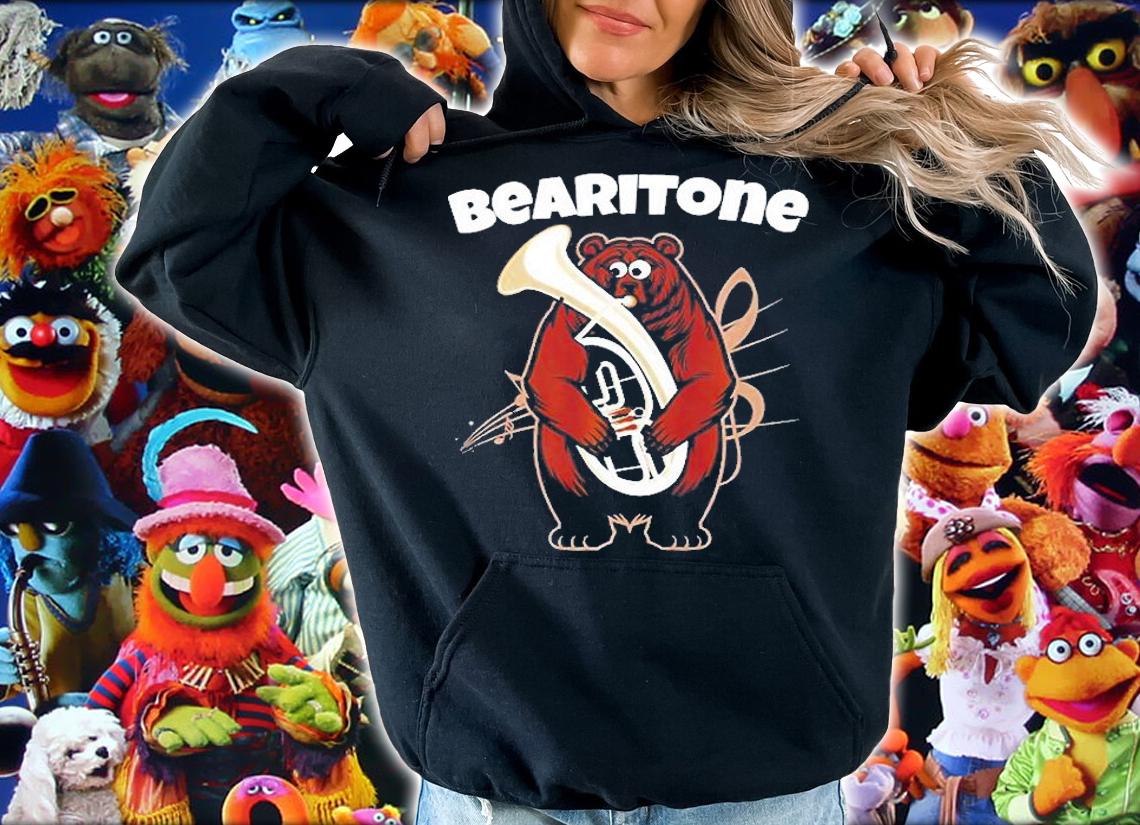 Bearitone Horn Player Funny Gift For Euphonium Baritone Premium T-Shirt t-shirt