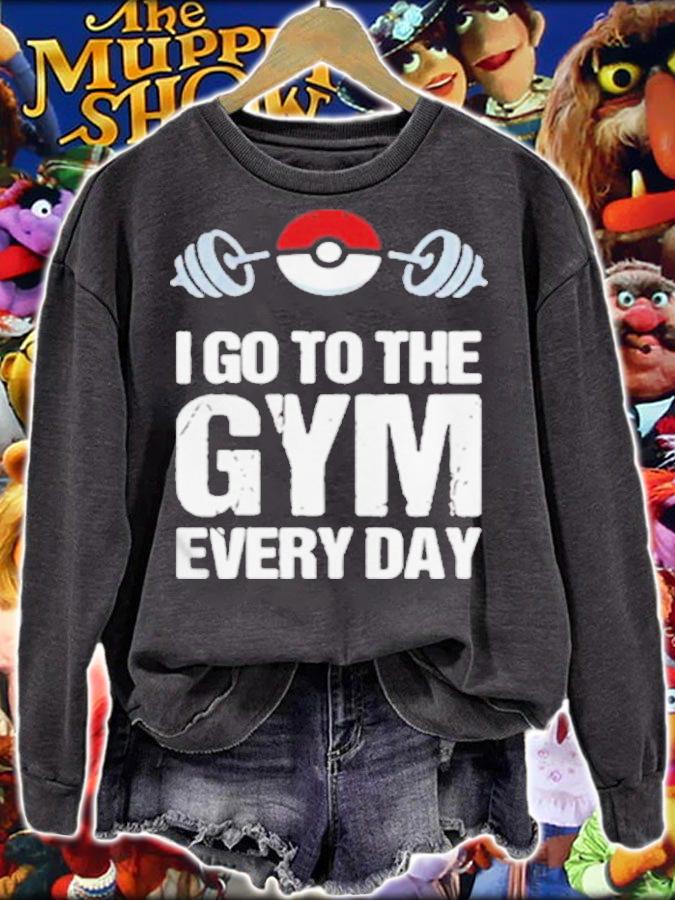 Best pokemon I Go To The Gym Every Day Shirt t-shirt