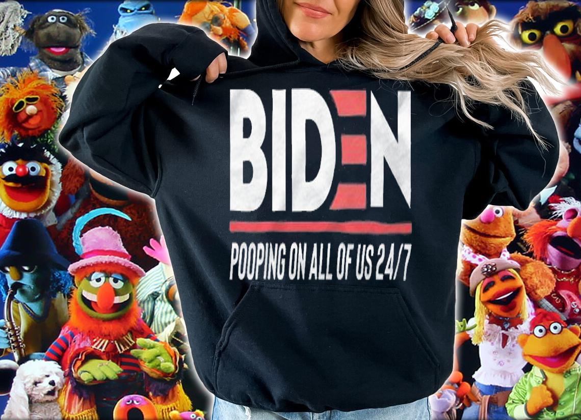 Biden Pooping On All Of US 24 T-Shirt t-shirt