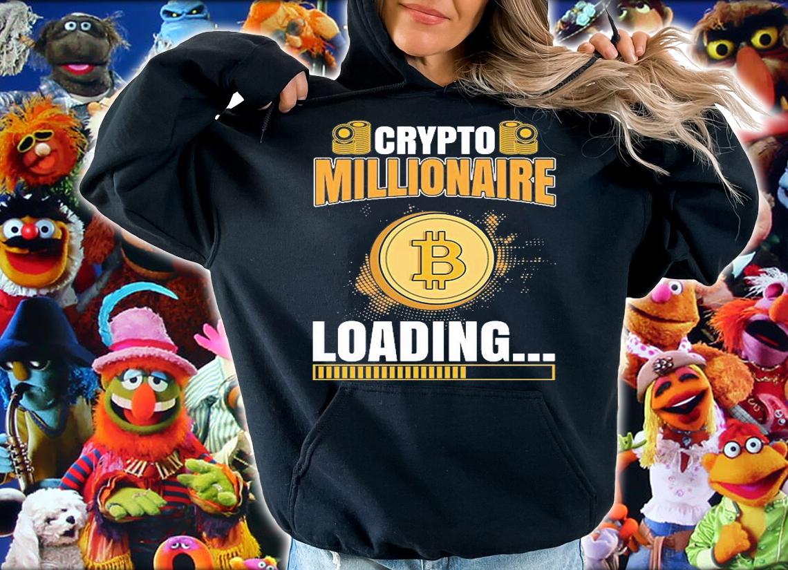 Bitcoin BTC Crypto Cryptocurrency Trader Loading T-Shirt t-shirt