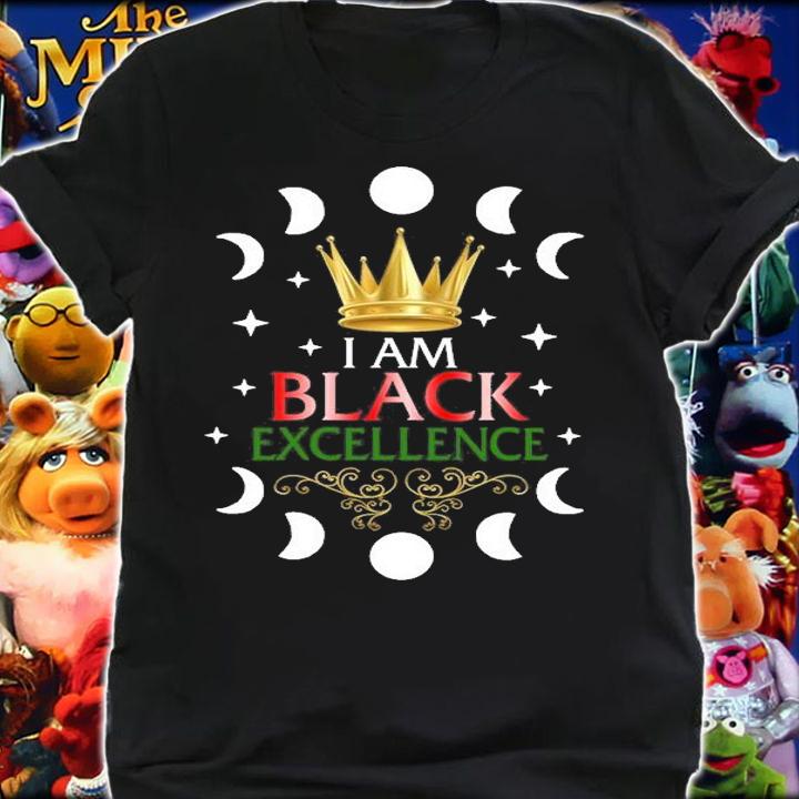 Black History Month, I Am Black Excellence T-Shirt t-shirt