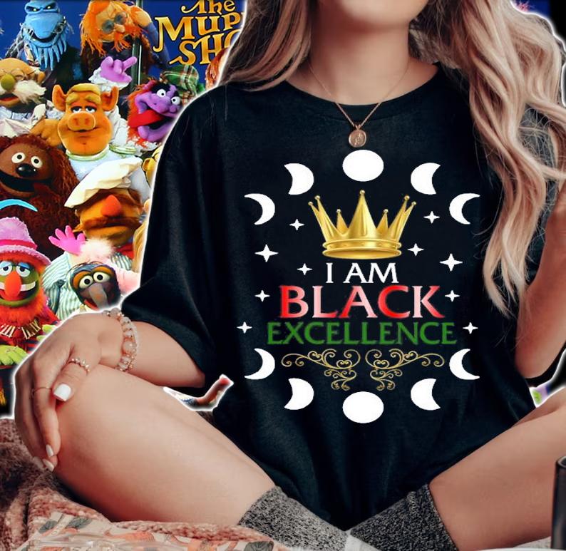 Black History Month, I Am Black Excellence T-Shirt t-shirt