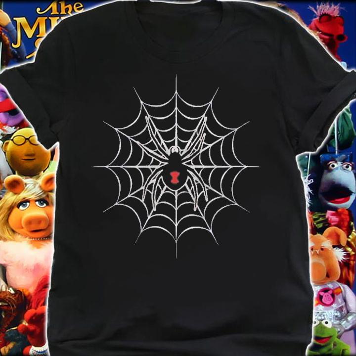 Black Widow Spider Cobweb Spooky Pullover Halloween Shirt t-shirt